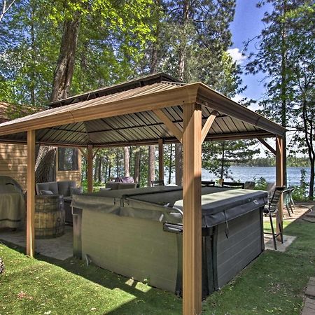 Loon Lake Lodge With Dock, Sauna And Hot Tub! Pequot Lakes Exterior photo