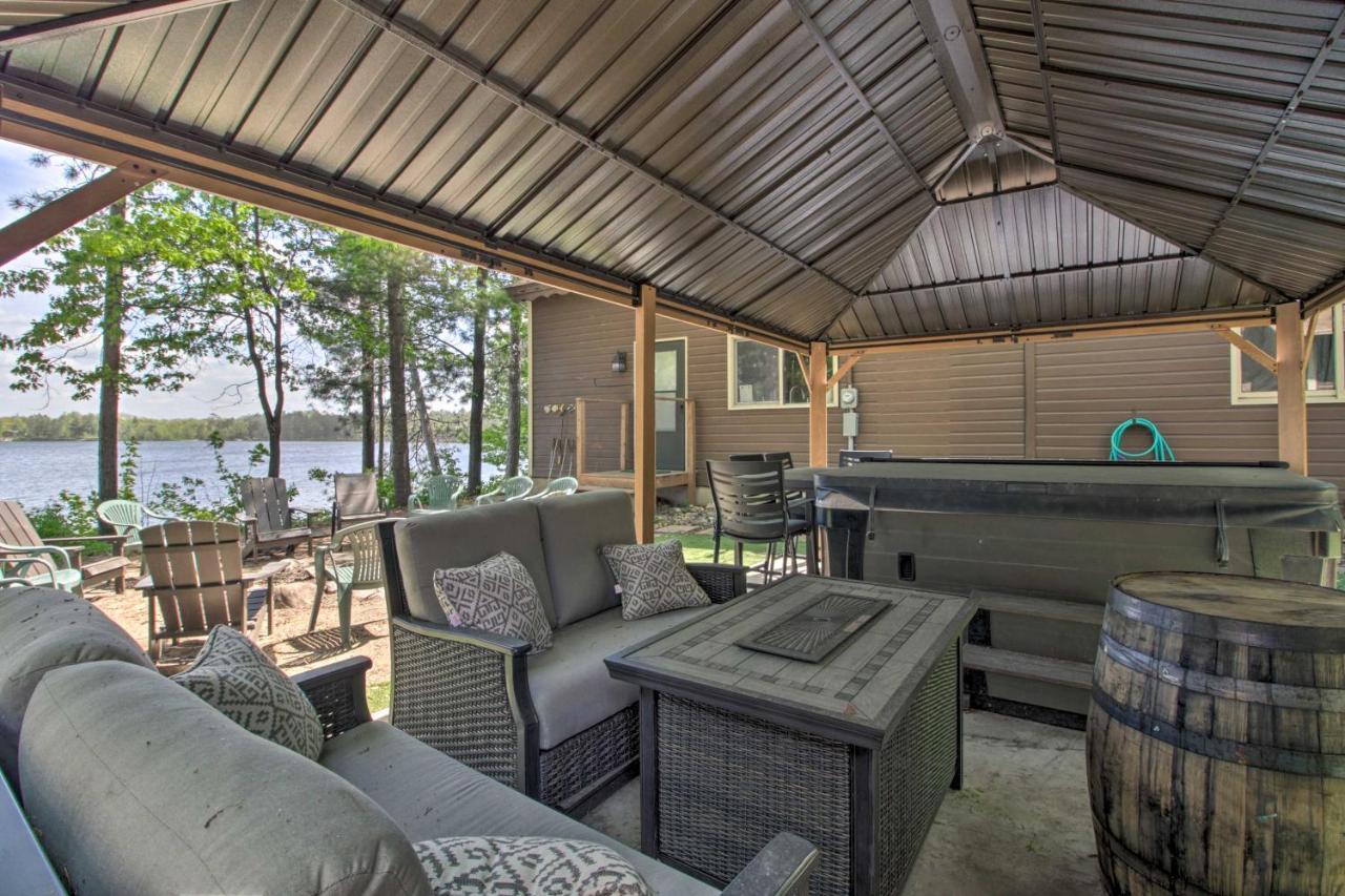 Loon Lake Lodge With Dock, Sauna And Hot Tub! Pequot Lakes Exterior photo