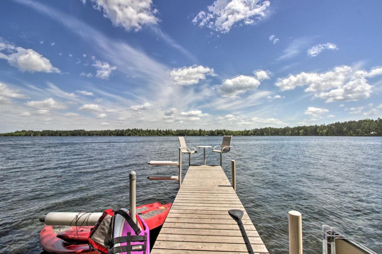 Loon Lake Lodge With Dock, Sauna And Hot Tub! Pequot Lakes Exterior photo